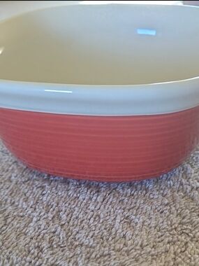 Corningware Etch Red 20 Oz. Casserole